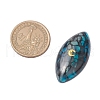 3Pcs 3 Styles Dyed Natural Brazilian Agate Cabochons PALLOY-JF04017-03-2