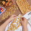 Computerized Embroidery Cloth Iron on/Sew on Patches PATC-WH0007-52-3