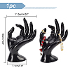 Plastic Mannequin Hand Jewelry Display Holder Stands RDIS-WH0009-013A-2