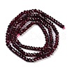 Natural Garnet Beads Strands G-F778-A05-01-3