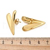 304 Stainless Steel Stud Earrings EJEW-U047-19G-5