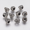 Ion Plating(IP) 304 Stainless Steel European Beads STAS-J022-022AS-2