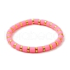 7Pcs 7 Style Polymer Clay Heishi Surfer Stretch Bracelets Set BJEW-SW00088-05-2