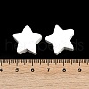 Spray Painted Wood Beads WOOD-F017-01A-3