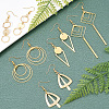 SUNNYCLUE DIY Geometry Style Earring Making Kits DIY-SC0013-16G-7