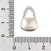 Brass Micro Pave Cubic Zirconia Pendants KK-C096-12P-3