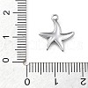 304 Stainless Steel Pendants STAS-I327-05P-3