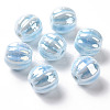 Handmade Pearlized Porcelain Beads PORC-G010-01B-1