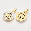 201 Stainless Steel Pendants STAS-N089-82G-2