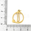 304 Stainless Steel Pendants STAS-R137-01G-O-3