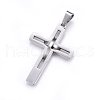 Tarnish Resistant 304 Stainless Steel Pendants STAS-O108-67P-1