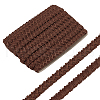 15 Yards Imitation Leather Braided Lace Ribbon WL-WH0003-02D-1
