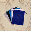 HOBBIESAY 10Pcs 5 Colors Velvet Drawstring Gift Bags TP-HY0001-14-7