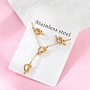 304 Stainless Steel Jewelry Set SJEW-V001-01G-2