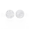 Transparent Crackle Acrylic Beads MACR-S373-66A-N12-5