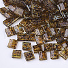 2-Hole Transparent Glass Seed Beads SEED-S023-30C-20-1