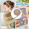 ARRICRAFT 7.5 Yards Flower Polyester Lace Ribbon OCOR-AR0001-62A-7