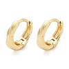 Twist Brass Hoop Earrings EJEW-Z102-12G-4
