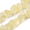 Natural Lemon Quartz Beads Strands G-I283-F30-2