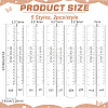 10Pcs 5 Style Acrylic Clay Depth Guides TOOL-WH0159-40-2