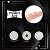 Olycraft 1 Strand Natural Rainbow Moonstone Beads Strands G-OC0005-37-2