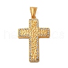 304 Stainless Steel Pendants STAS-C129-03B-G-1