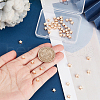Beebeecraft Long-Lasting Plated Brass Beads KK-BBC0002-23-3