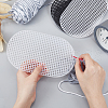 WADORN® 4Pcs 2 Colors Plastic Mesh Canvas Sheets DIY-WR0002-12-3