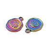 Ion Plating(IP) 304 Stainless Steel Pendants STAS-A070-43MC-2