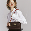Cowhide & Polycotton Bag Handles PURS-WH0005-92AB-3
