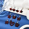 10Pcs Alloy Pendant Decorations HJEW-JM03421-1