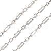 Rack Plating Brass Link Chains CHC-A010-08P-1