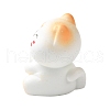 Cute Cat Resin Sculpture Display Decorations DJEW-V001-01G-2