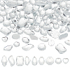   140Pcs 9 Style Teardrop/Octagon/Oval Sew on Rhinestone ACRT-PH0001-14A-1