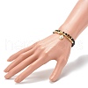 Natural Mixed Gemstone Stretch Charm Bracelets Sets BJEW-JB06252-5
