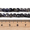 Natural Iolite Beads Strands G-RM2025-C33-C-5