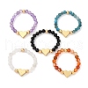 Gemstone Finger Rings RJEW-TA00199-2