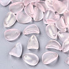 Transparent Spray Painted Glass Charms GLAA-T016-36-E01-1