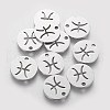 Non-Tarnish 304 Stainless Steel Charms STAS-Q201-T095-12-1