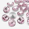 Pointed Back Glass Rhinestone Cabochons RGLA-T086-16mm-10-1