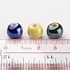 Handmade Porcelain Beads X-PORC-D001-16mm-M-3