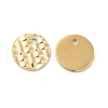 Ion Plating(IP) 304 Stainless Steel Charms STAS-Q215-11G-2