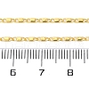 Brass Oval Link Chains Necklace for Women NJEW-P265-19G-3