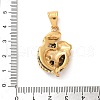 316L Stainless Steel Tibetan Style Rhinestone Pendants STAS-D096-01D-AG-3