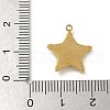 304 Stainless Steel Rhinestone Pendants STAS-I322-28G-02-4