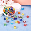 Glow In The Dark Handmade Luminous Style Lampwork Large Hole European Beads LPDL-BT0001-01-5