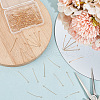 GOMAKERER 150Pcs Brass Ball Head Pins KK-GO0001-60-5