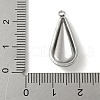 304 Stainless Steel Pendants STAS-P388-12P-3