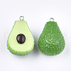 Resin Pendants RESI-T028-52-2