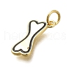 Rack Plating Brass Pendants KK-V002-17G-2